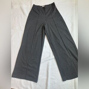 Max Studio Men's Dark Gray Patterned Dress Pants